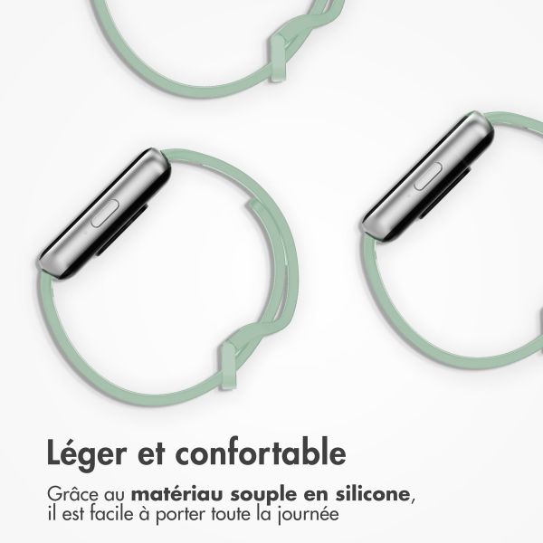 imoshion Bracelet en silicone⁺ Apple Watch | 44/45/46/49 mm - Taille M/L - Pistachio