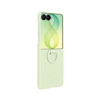Samsung Coque Silicone Magnet Cover Ring Samsung Galaxy Z Flip 8 - Green