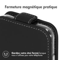 Accezz Étui à rabat Apple iPhone X / Xs - Noir