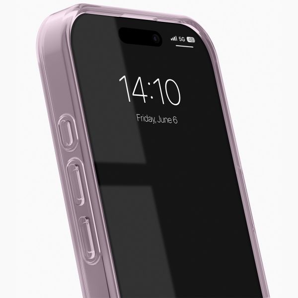iDeal of Sweden Coque Clear Apple iPhone 16 Pro - Light Pink