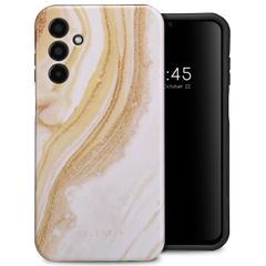 Selencia Coque arrière Vivid Samsung Galaxy A15 (5G/4G) - Chic Marble Gold