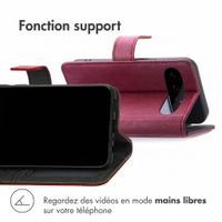 imoshion Étui de télephone portefeuille de luxe Google Pixel 11 - Bordeaux