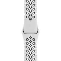 Apple Bracelet Nike Sport Apple Watch | 38/40/41/42 mm - Taille S/M/L - Pure Platinum / Black