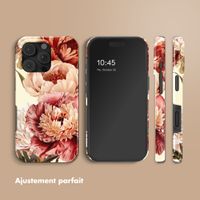 Selencia Coque arrière Vivid avec MagSafe Apple iPhone 16 Pro - Vintage Peony