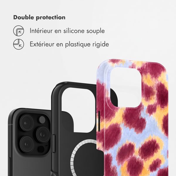 Selencia Coque arrière Vivid avec MagSafe Apple iPhone 16 Pro Max - Rebel Crush