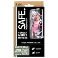 SAFE by PanzerGlass Protection d'écran Ultra-Wide Fit avec applicateur Apple iPhone 17e / 16e / 14 / 13 / 13 Pro