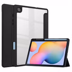 imoshion Coque tablette rigide Trifold Samsung Galaxy Tab S6 Lite (2020/2022/2024)  - Noir