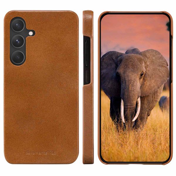 dbramante1928 Étui de télephone portefeuille Lynge Samsung Galaxy A55 - Tan