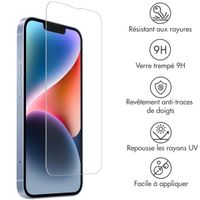 Accezz Protection d'écran en verre trempé Apple iPhone 17e / 16e / 14 / 13 / 13 Pro