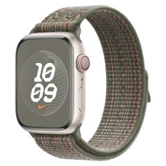 Apple Bracelet Nike Sport Loop Apple Watch | 44/45/46/49 mm - Sequoia & Orange