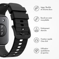imoshion Bracelet silicone Huawei Watch Fit 4 / 4 Pro - Noir