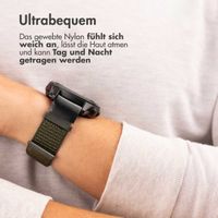 imoshion Bracelet QuickFit® en nylon  - Connexion Garmin 20 mm - Taille L/XL - Vert