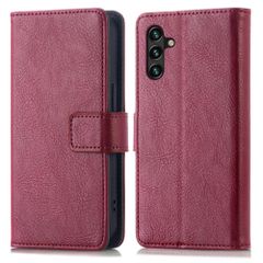 imoshion Étui de télephone portefeuille de luxe Samsung Galaxy A13 (4G) - Bordeaux