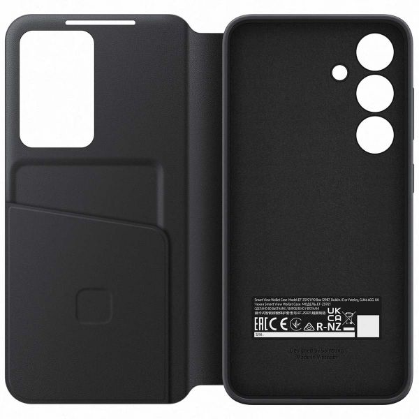 Samsung Original Coque S View Samsung Galaxy S24 - Noir