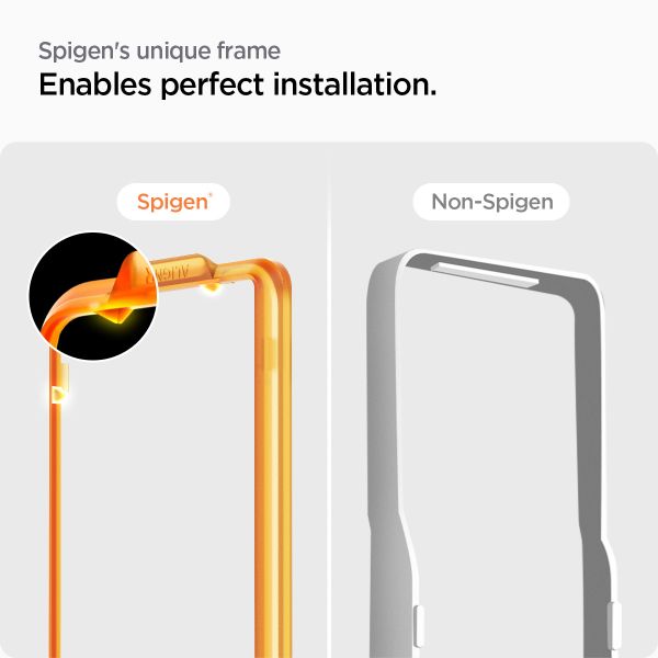 Spigen Protection d'écran en verre trempé AlignMaster Cover Samsung Galaxy S23 FE