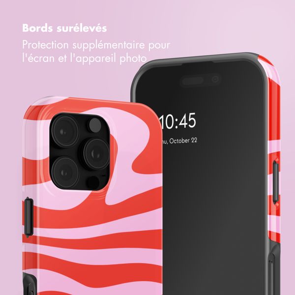 Selencia Coque arrière Vivid Apple iPhone 16 Pro - Dream Swirl Pink