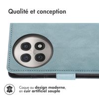 imoshion Étui de télephone portefeuille de luxe OnePlus 13R - Bleu clair