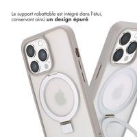 Accezz Coque Ring Stand avec MagSafe Apple iPhone 13 Pro - Gris