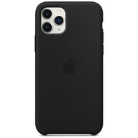 Apple 4 Pack Coque en silicone Apple iPhone 11 Pro Max - Transparant + Seafoam + Alaskan Blue + Black