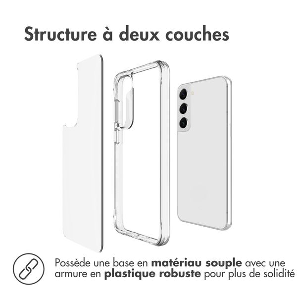 imoshion Coque Rugged Air Samsung Galaxy S23 - Transparent