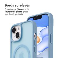 imoshion Coque Color Guard avec MagSafe Apple iPhone 15 - Bleu clair