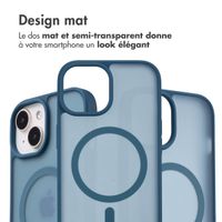 imoshion Coque Color Guard avec MagSafe Apple iPhone 15 - Bleu foncé