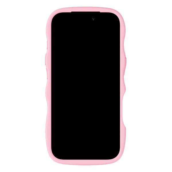 Holdit Coque Wavy Apple iPhone 17 Pro - Transparent / Pink