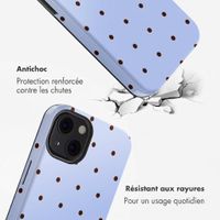 Selencia Coque arrière Vivid Apple iPhone 13 - Happy Dots Digital Sky