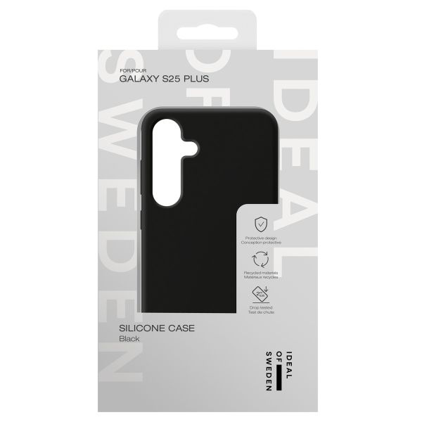 iDeal of Sweden Coque Silicone Samsung Galaxy S25 Plus - Noir