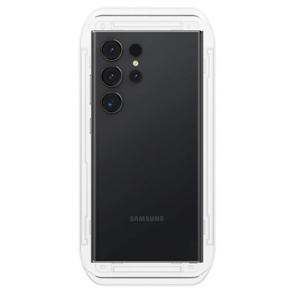 Spigen Protection d'écran en verre trempé GLAStR Fit 2 Paquets + Applicator Samsung Galaxy S24 Ultra