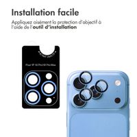 imoshion Lot de 2 protections d'objectif de caméra pour Apple iPhone 18 Pro / 18 Pro Max - Light Blue