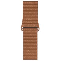 Apple Bracelet Leather Loop Apple Watch | 44/45/46/49 mm - Taille L - Saddle Brown
