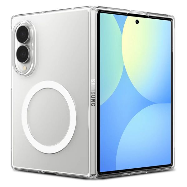 Spigen Coque AirSkin MagSafe Samsung Galaxy Z Fold 8 - Clear / White