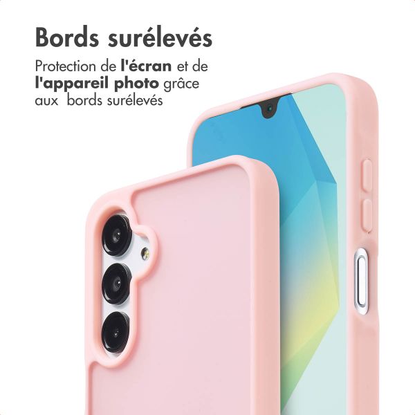 imoshion Coque Color Guard Samsung Galaxy A16 / A17 / A26 - Rose clair