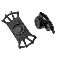 Fixed Support de téléphone Bikee 2 pour vélo - Rotation à 360° - Universel - Noir