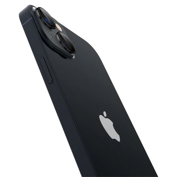 Spigen Optik Lens Protector - Protection complète de la caméra (lot de 2) Apple iPhone 15 / 15 Plus / 14 / 14 Plus - Black