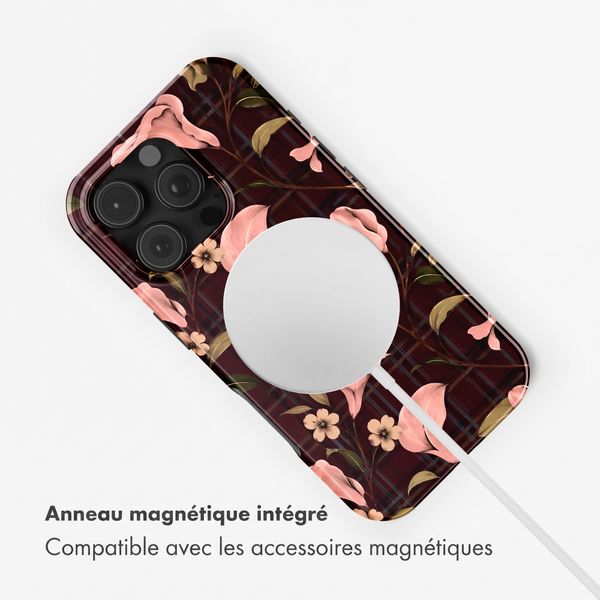 Selencia Coque arrière Vivid avec MagSafe Apple iPhone 16 Pro - Autumn Muse