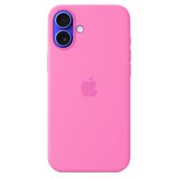 Apple Coque en silicone MagSafe Apple iPhone 16 Plus - Peony Pink