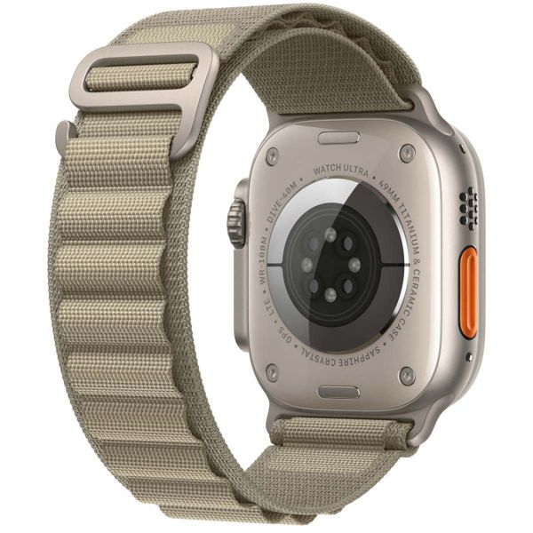 WiWu Bracelet Alpine en nylon Apple Watch | 44/45/46/49 mm - Olive Green