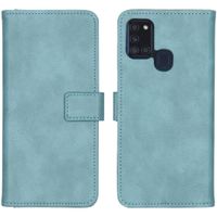 imoshion Étui de télephone portefeuille de luxe Samsung Galaxy A21s - Bleu clair