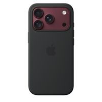 Apple Coque en silicone avec MagSafe Apple iPhone 18 Pro - Black