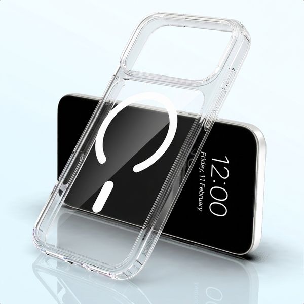 Accezz Coque arrière Xtreme Impact avec MagSafe Apple iPhone 18 Pro Max / 17 Pro Max - Transparent