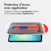 Accezz Protection d'écran en verre trempé avec filtre de confidentialité + Applicateur Samsung Galaxy A16 (4G/5G) / A17 (4G/5G)