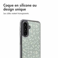 imoshion Coque Design Samsung Galaxy A26 - Smoke Green Flowers