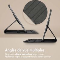 imoshion Coque tablette rotatif à 360° Samsung Galaxy Tab A11 / A9 8.7 pouces - Noir