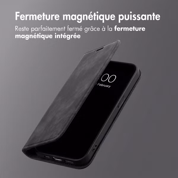 imoshion Étui de téléphone portefeuille Slim Xiaomi 17T - Noir