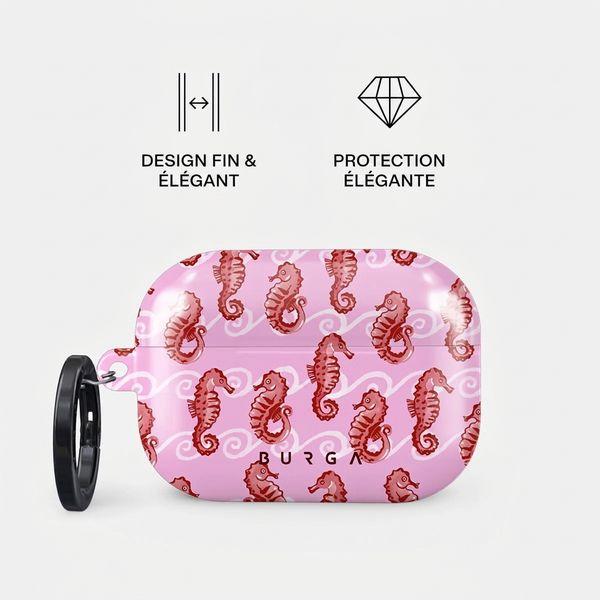 Burga Coque rigide Apple AirPods Pro 2 - Coral Reef