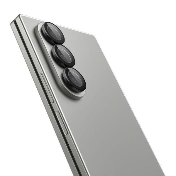 Spigen Optik Pro EZ Fit Lens Protector - Protection d'objectif de caméra (lot de 2) Samsung Galaxy Z Fold 7 - Black