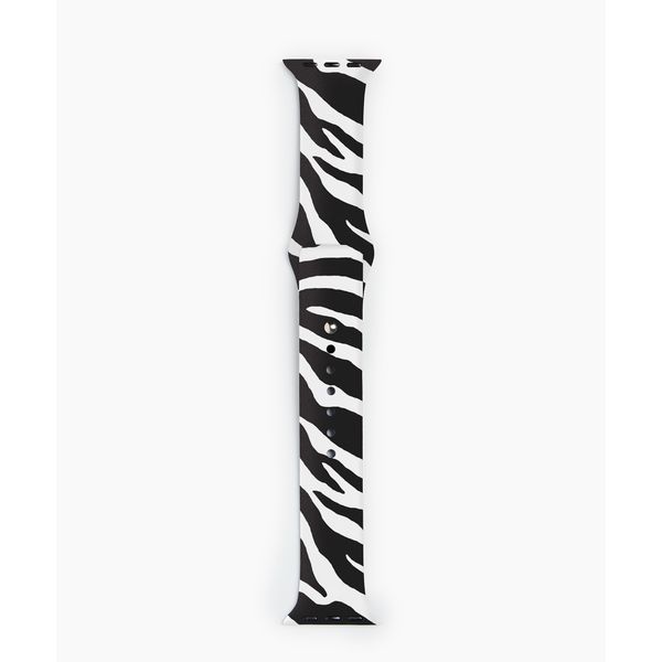 iDeal of Sweden Watch Band Entry Apple Watch | 38/40/41/42 mm - Taille S/M - Iconic Zebra