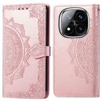 imoshion Etui de télephone Mandala Xiaomi Redmi Note 14 Pro (4G) - Rose Doré